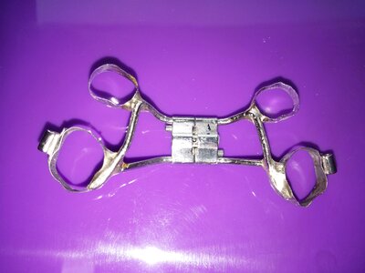Dental rail rails dental braces