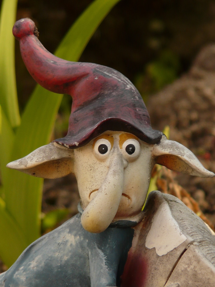 Creature funny mushroom