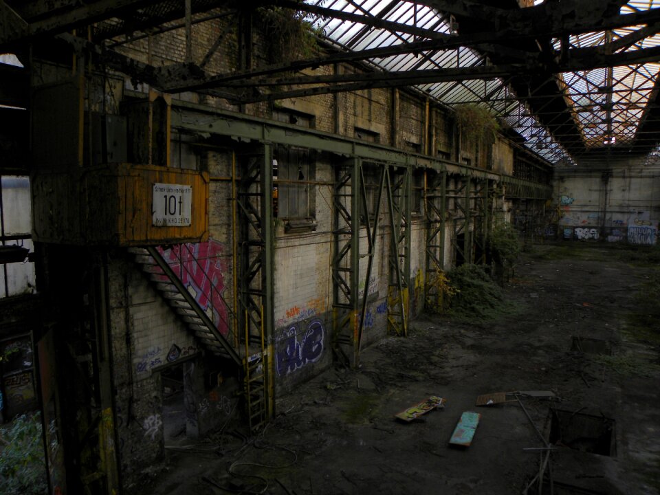 Abandoned khd deutz factory
