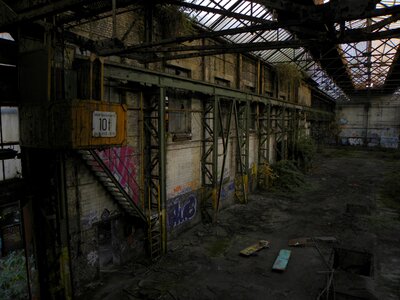 Abandoned khd deutz factory