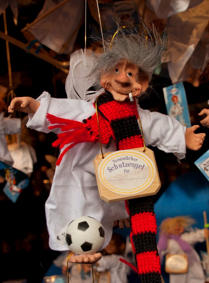 Figure puppet smoking