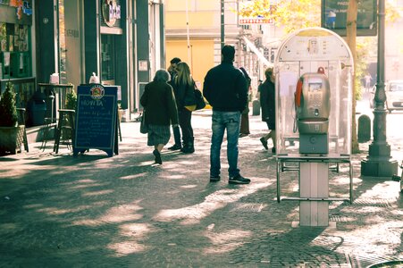 Payphone naples people photo