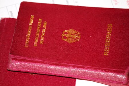 Document visa german photo