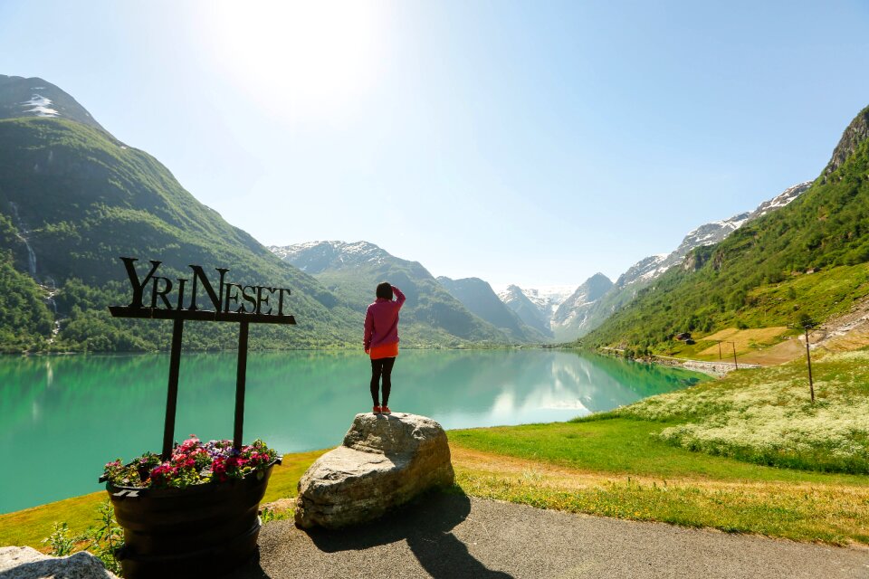 Mountain norway lake