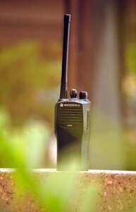 Technology wireless brown phone