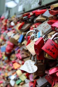 Love locks padlocks cologne