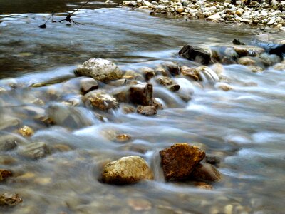 Stones nature flow photo