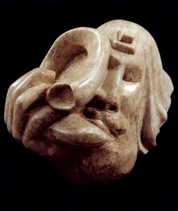 Art sculpture marble