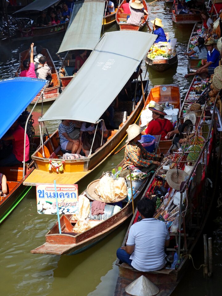 Bangkok water marketplace