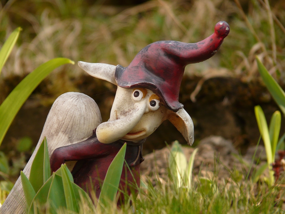 Creature funny mushroom