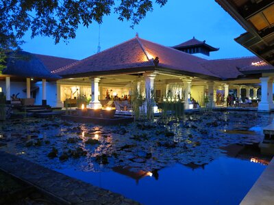 Hotel bali night view