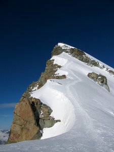 East ridge swiss alps alpine
