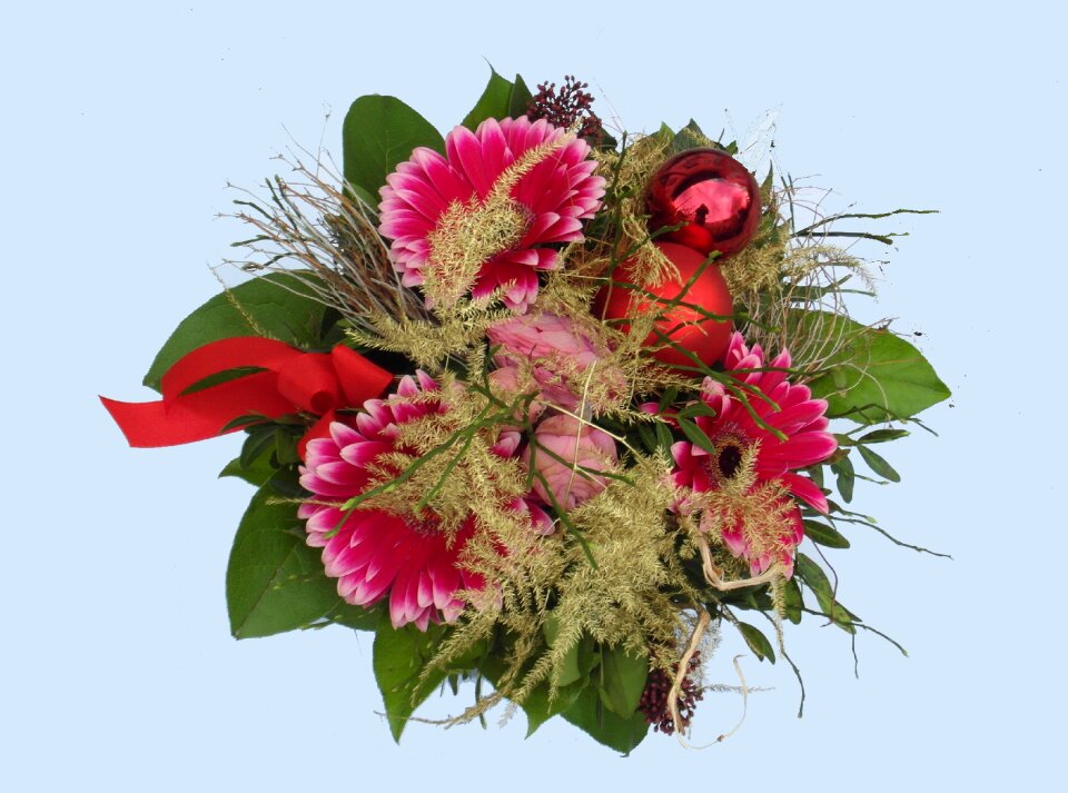 Floral advent jewellery