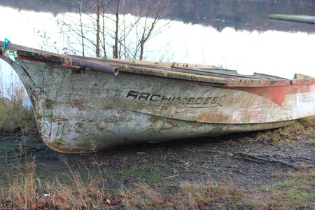 Rowboat water salvaged