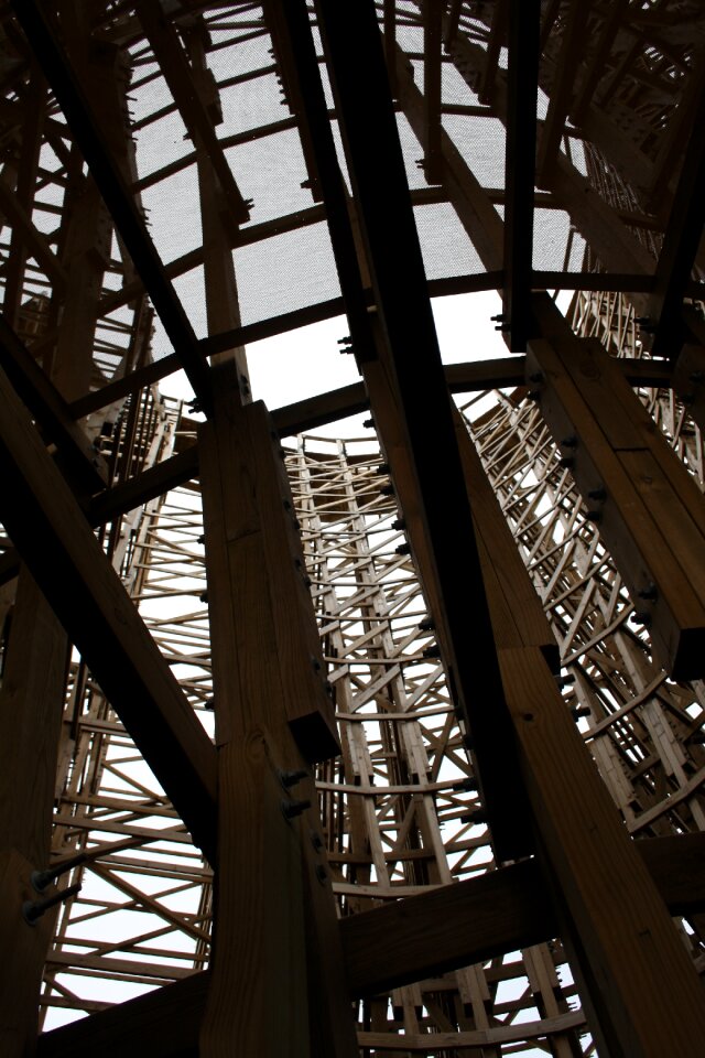 Construction wood architecture