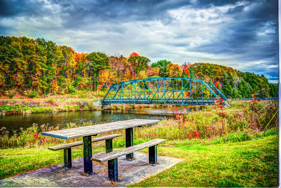 Autumn landscape nature