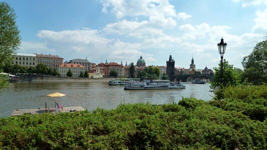 Prague moldova charles bridge