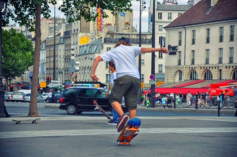 Urban activity boy youth