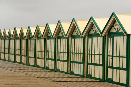 Cabins beach alignment photo