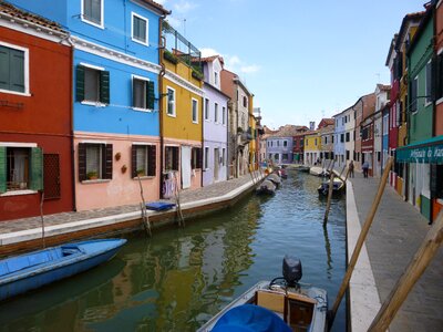 Burano burano island colorful houses photo