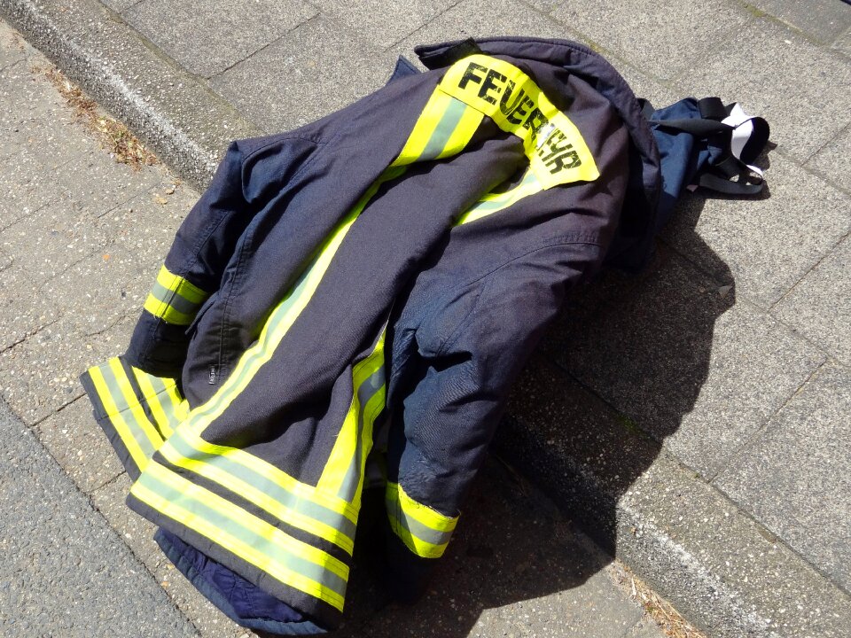 Firefighter jacket accident brand