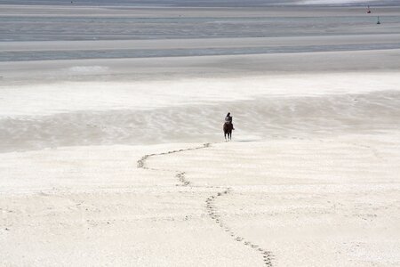 Sand ocean bay sum photo