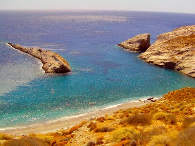 Folegandros island sea photo