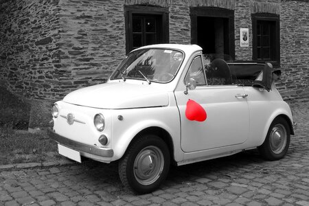 Heart balloon registry office fiat