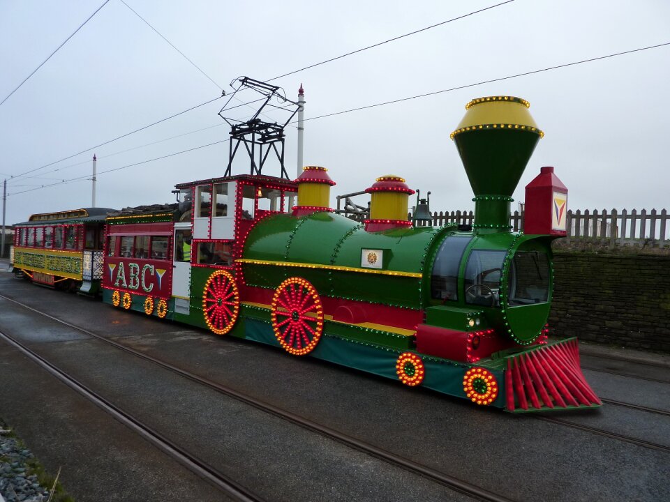 The western train seaside blackpool