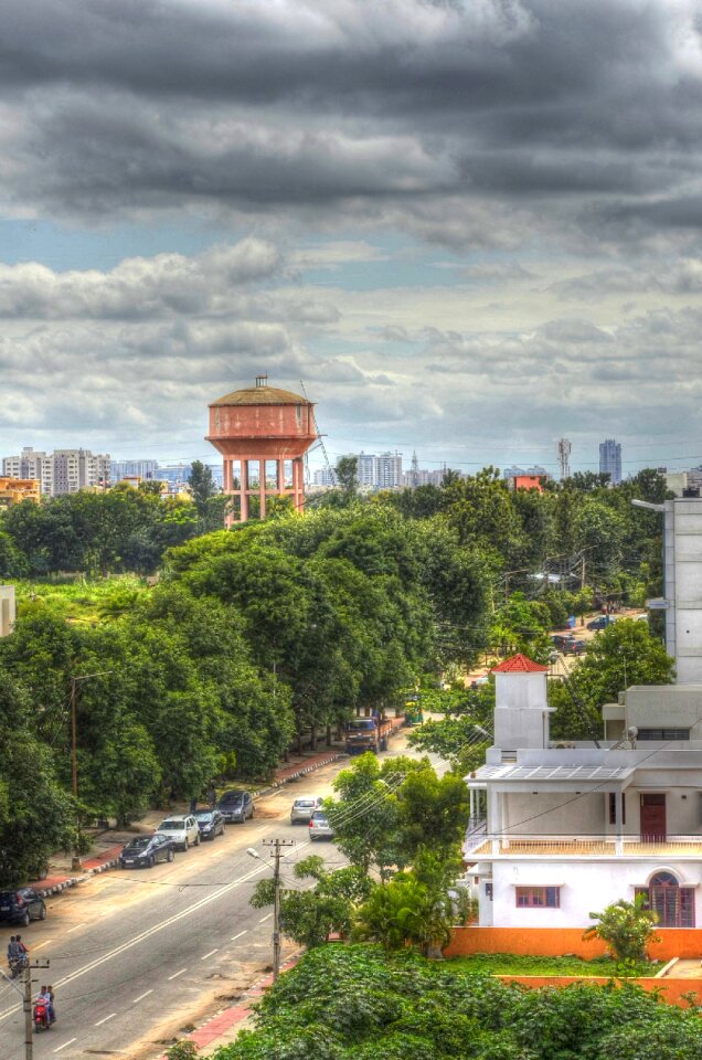 City town landscape