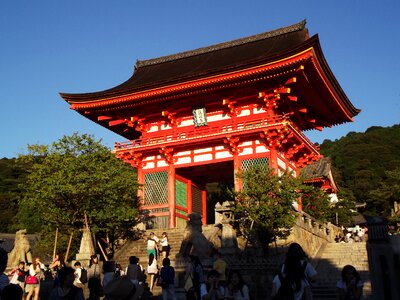 Japanese temple shrine photo