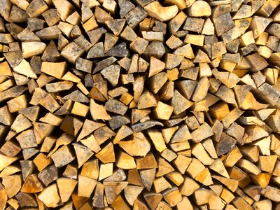 Wooden natural chop