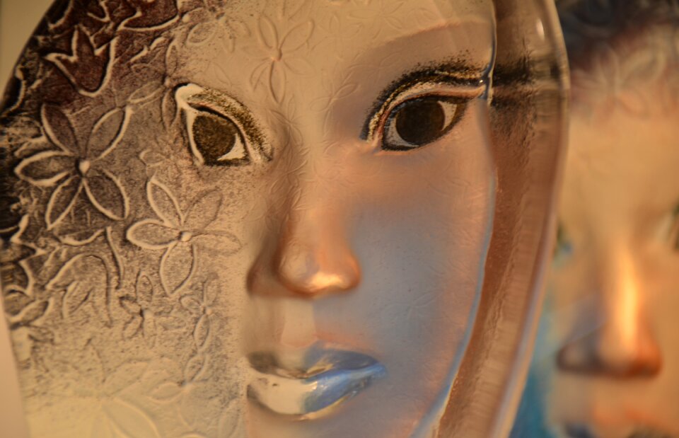 Glassware transparent art