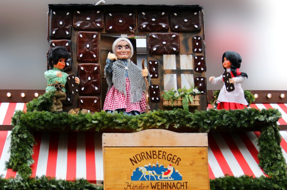 Gingerbread house nuremberg puppet theatre