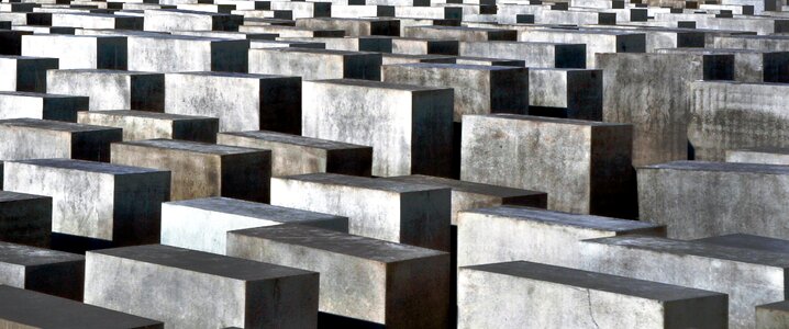 Berlin monument concrete