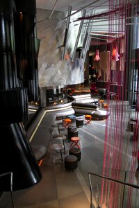 Interior design restaurant coffee photo