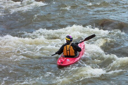 Paddle kayak boat