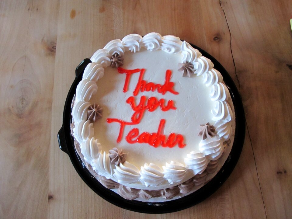 Sweet thank you teacher