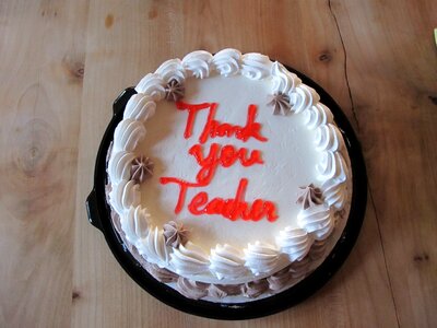 Sweet thank you teacher
