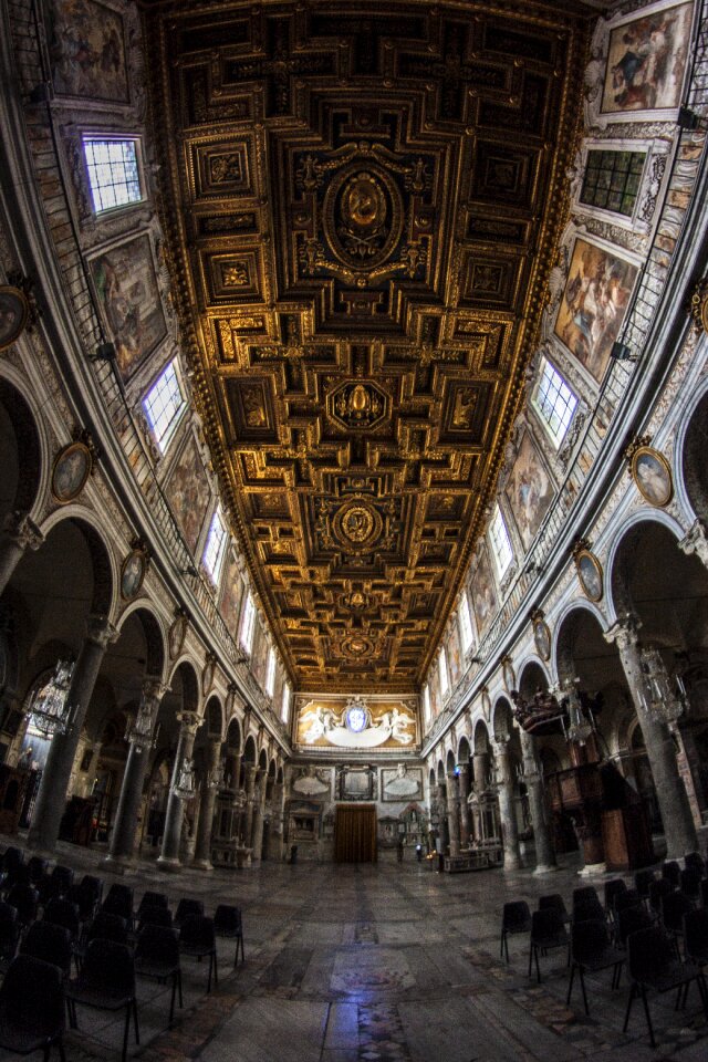 Altar nave ceiling