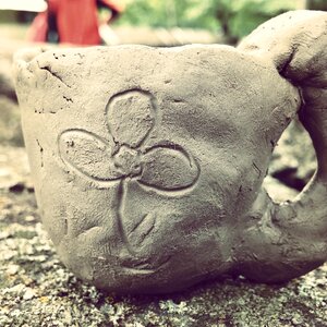 Jug pottery handicraft