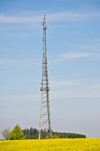 Sky antenna radio photo