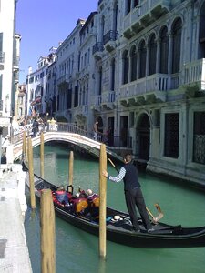 Venice gondola channel photo