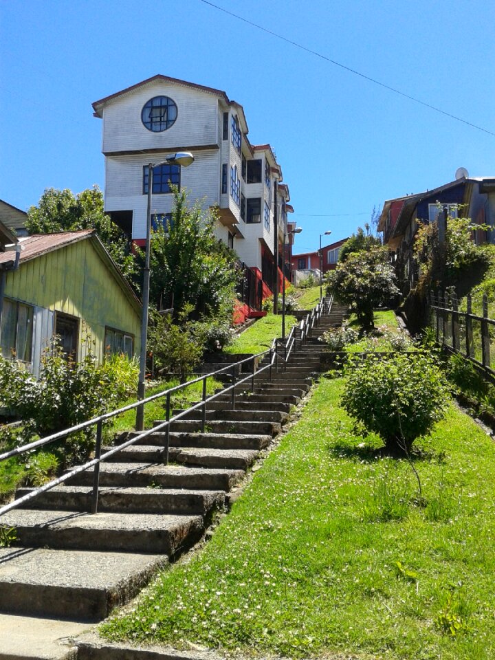 Ancud house stairs