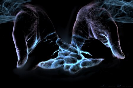 Hand light fantasy