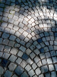 Cobbles sidewalk photo