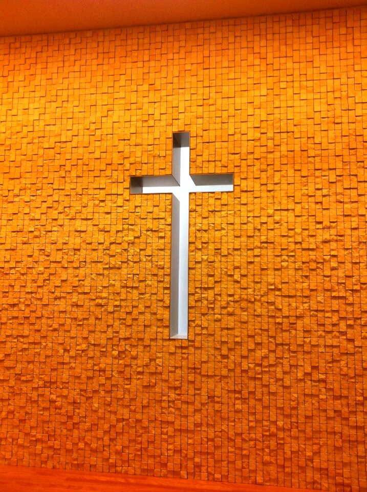 The cross church building