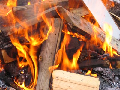 Hot burn heat