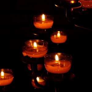 Candles tree christmas sacrificial lights