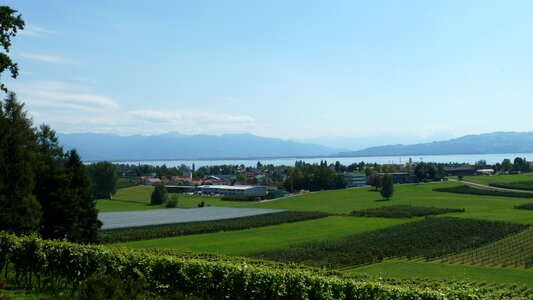 Landscape mountains summer